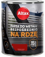 ALTAX Farba na kov 750 ML LESK ČERVENÁ ALTAX Farba na kov 750 ML LESK ČERVENÁ