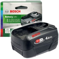 Lítium-iónová batéria PBA 18V 4,0 Ah BOSCH Lítium-iónová batéria PBA 18V 4,0 Ah BOSCH