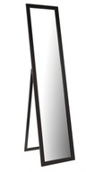 Čierne stojace zrkadlo 155x35,8cm do šatníka
