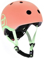 PRILBA SCOOTANDRIDE Pre deti Nastaviteľné LED svetlo XXS-S Peach 1-5 rokov PRILBA SCOOTANDRIDE Pre deti Nastaviteľné LED svetlo XXS-S Peach 1-5 rokov