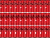 Sýtený nápoj Coca Cola ZERO 0,33l plechovka x 48