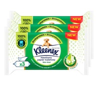3x KLEENEX Skin Kind vlhčený toaletný papier 38 ks