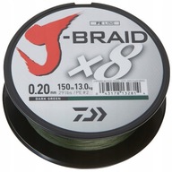 Daiwa J-Braid X8 Braid Green 0,10mm 300m Daiwa J-Braid X8 Braid Green 0,10mm 300m