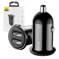 BASEUS RÝCHLA USB NABÍJAČKA DO AUTOMOBILKU MALÁ PRE ĽAHŠEJ ZÁSUVKY VÝKONNÁ BASEUS RÝCHLA USB NABÍJAČKA DO AUTOMOBILKU MALÁ PRE ĽAHŠEJ ZÁSUVKY VÝKONNÁ