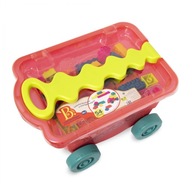 B.toys kočík Little BlocWagon-WAGONIK s blokmi