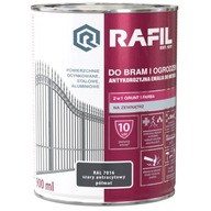 RAFIL NA BRÁNY A PLOTY 0,9L ANTRACITOVÁ SIVÁ POL RAFIL NA BRÁNY A PLOTY 0,9L ANTRACITOVÁ SIVÁ POL