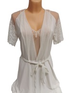 Svadobný set spodnička + peignoir ecru M/L Svadobný set spodnička + peignoir ecru M/L