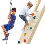 Kamene rúčky + lano pre deti na lezenie 49956