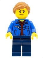 Figúrka LEGO CITY - cty1322 - Dáma v bunde