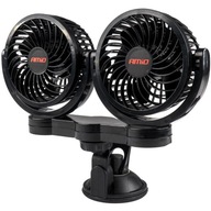 DVOJITÝ VENTILÁTOR DO AUTO s prísavkou 12V DC DVOJITÝ VENTILÁTOR DO AUTO s prísavkou 12V DC