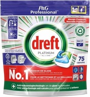 DREFT Premium kapsule do umývačky riadu All in One 75 kusov