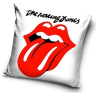 JASMIN the ROLLING STONES plyšová obliečka na vankúš 45x45
