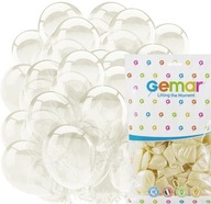 Pastelové priehľadné balóny 1-99 narodeninová oslava 100 ks Pastelové priehľadné balóny 1-99 narodeninová oslava 100 ks