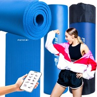 JOGA PODLOŽKA JOGI FITNESS CVIČENIE KARIMATA BLUE XL VEĽMI ODOLNÉ MÄKKÉ JOGA PODLOŽKA JOGI FITNESS CVIČENIE KARIMATA BLUE XL VEĽMI ODOLNÉ MÄKKÉ