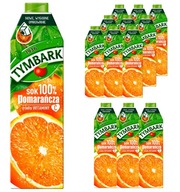 Tymbark džús 100% pomaranč 1 l x 12 kusov Tymbark džús 100% pomaranč 1 l x 12 kusov