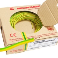 Lankový kábel Lgy 6mm žltozelený. Heluk 100m