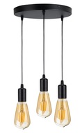 Závesné stropné svietidlo ZWIS Edison Loft 3x E27