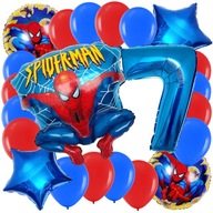 SADA BALÓNOV SPIDERMAN ČÍSLO BALÓN 7 ROKOV 7. NARODENINY SIEDMY PAVÚK 22 PRVKOV. SADA BALÓNOV SPIDERMAN ČÍSLO BALÓN 7 ROKOV 7. NARODENINY SIEDMY PAVÚK 22 PRVKOV.