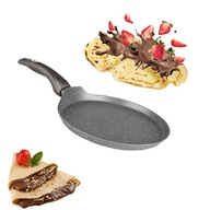 Panvica na palacinky Valdinox Rock s nepriľnavým povrchom, 24 cm, plynová indukcia Panvica na palacinky Valdinox Rock s nepriľnavým povrchom, 24 cm, plynová indukcia