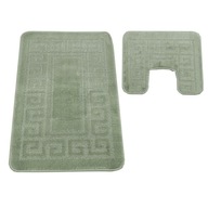 KÚPEĽŇOVÉ koberčeky s výrezom na WC Ethnc Almond Set 50cmx80cm KÚPEĽŇOVÉ koberčeky s výrezom na WC Ethnc Almond Set 50cmx80cm