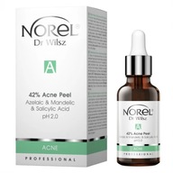 KYSELINNÝ PEELING NOREL 20% KYSELINA MANDELOVÁ 20% AZELA KYSELINNÝ PEELING NOREL 20% KYSELINA MANDELOVÁ 20% AZELA