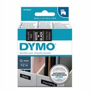 PÁSKA ORIGINÁLNA DYMO D1 12mm 7M 45021 S0720610 WH/B