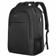 Školský obchodný batoh MATEIN City na 17,3 cm notebook, veľká kapacita, USB, čierny Školský obchodný batoh MATEIN City na 17,3 cm notebook, veľká kapacita, USB, čierny