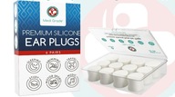 SILIKÓNOVÉ ZÁSTRČKY DO UCHU 6 párov SILIKÓNOVÉ ZÁSTRČKY DO UCHU 6 párov