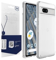 3mk Armor Case pre Google PIXEL 7a, priehľadné zadné puzdro