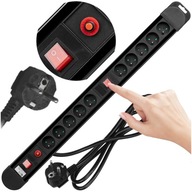 NAPÁJACÍ LIST 10 ZÁSUVEK 3680W VYP TEPELNÝ NAPÁJACÍ LIST 10 ZÁSUVEK 3680W VYP TEPELNÝ