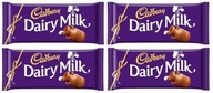 4x 95g CADBURY Mliečna čokoláda UK 4x 95g CADBURY Mliečna čokoláda UK