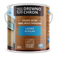 DREWNOCHRON ALKILAK lesklý vodeodolný lak 2,5L DREWNOCHRON ALKILAK lesklý vodeodolný lak 2,5L