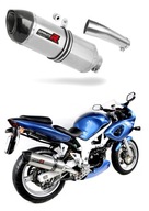 SV 650 S 1999 - 2002 tlmič výfuku HP1 DOMINATOR SV 650 S 1999 - 2002 tlmič výfuku HP1 DOMINATOR