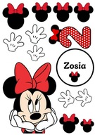 Mickey Mouse na tortu, škrobová potlač, super farba Mickey Mouse na tortu, škrobová potlač, super farba