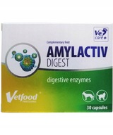 Vetfood Amylactiv Digest 30 kapsúl tráviace enzýmy