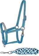 HARRY'S HORSE Halter+žriebätá olovená modrá HARRY'S HORSE Halter+žriebätá olovená modrá