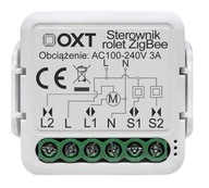 OXT ovládač OXT ROLLER ROLLER ZigBee modul TUYA SWTZ26 T267 OXT ovládač OXT ROLLER ROLLER ZigBee modul TUYA SWTZ26 T267