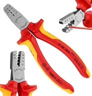 Krimpovacie kliešte na objímku 0,25-2,5mm2 izolované. 1kV KNIPEX 97 68 145 A