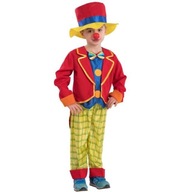 Kostým klaun cirkusový klaun pre DETI