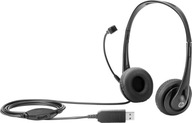 Slúchadlá HP T1A67AA s mikrofónom (USB) Slúchadlá HP T1A67AA s mikrofónom (USB)