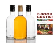20x TADEUSZ SKLENENÉ FĽAŠE 500 ml NA VODKU BIBER 20x TADEUSZ SKLENENÉ FĽAŠE 500 ml NA VODKU BIBER