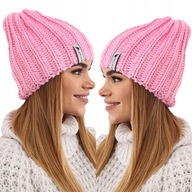TEPLÝ KLOBÚK POĽSKÝ VÝROBOK CANDY PINK 2251 TEPLÝ KLOBÚK POĽSKÝ VÝROBOK CANDY PINK 2251