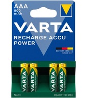 4X VARTA READY2USE BATÉRIE AAA Ni-MH R3 800mAh