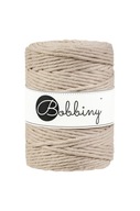 Bobbiny Macrame šnúra 5mm 100m béžová Bobbiny Macrame šnúra 5mm 100m béžová