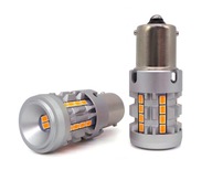 LED žiarovka P21W žltá BA15S 12-24V CAN bez chyby LED žiarovka P21W žltá BA15S 12-24V CAN bez chyby