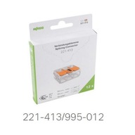 INŠTALÁCIA KONEKTOR DROB + KÁBEL 3x 4 BLISTER/12 KS WAGO