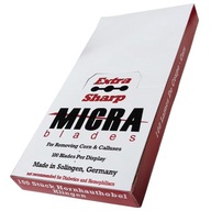 Micra žiletky pre omega pedikúru päty 100 ks Micra žiletky pre omega pedikúru päty 100 ks