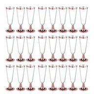 Vysoko kvalitný 150 ml plast Rose Gold Ri Vysoko kvalitný 150 ml plast Rose Gold Ri