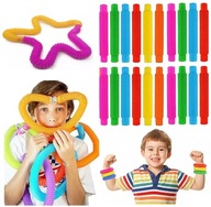 20 x SENSORY TUBE CREATIVE POP TUBE