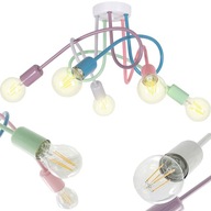 ZÁVESNÉ STROPNÉ LAMPA DO DETSKEJ IZBY FAREBNÝ DETSKÝ LUSTER ZÁVESNÉ STROPNÉ LAMPA DO DETSKEJ IZBY FAREBNÝ DETSKÝ LUSTER